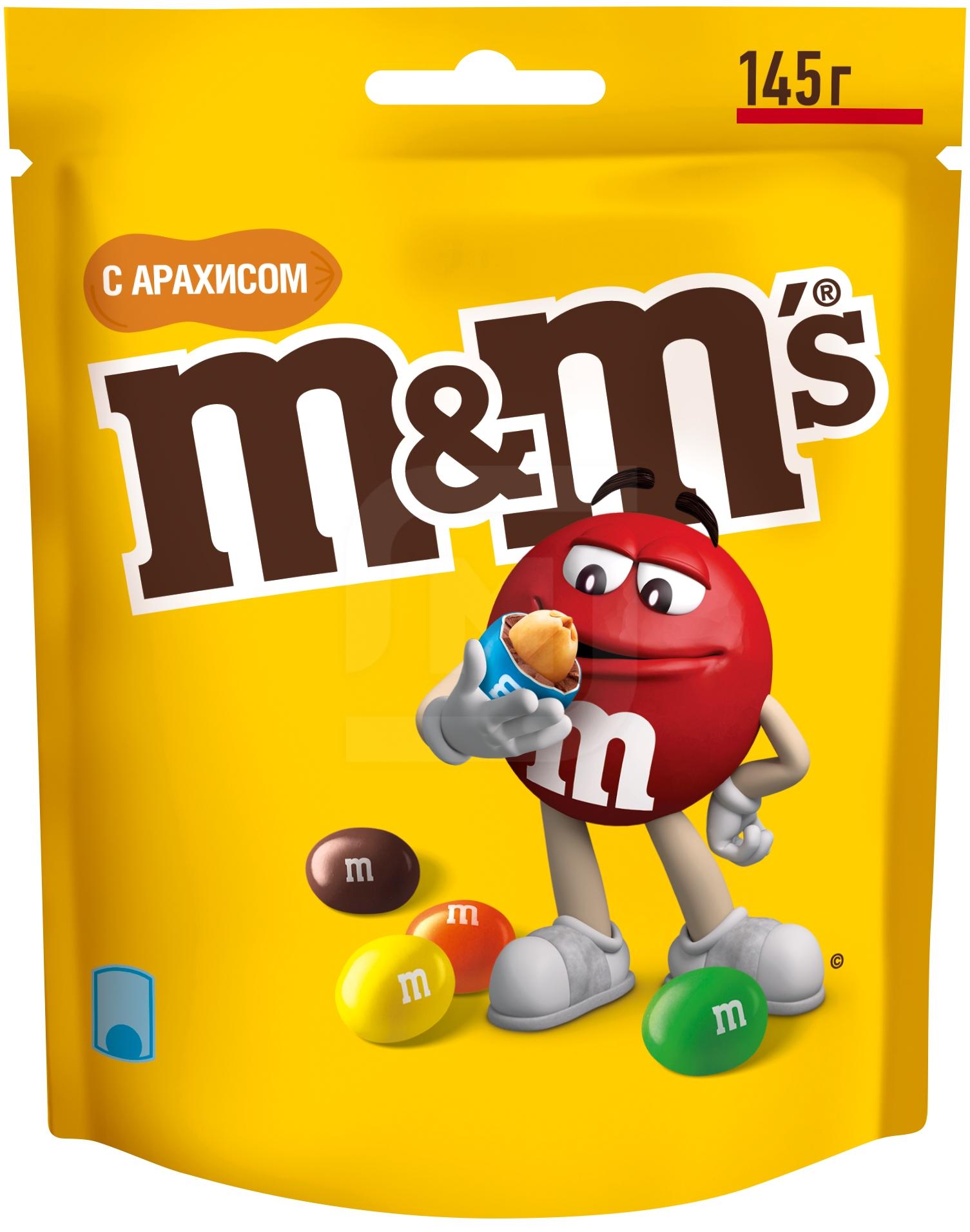 

Драже M&Ms Арахис