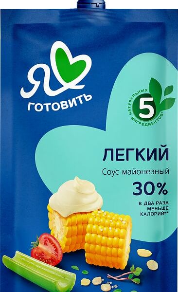 Соус майонезный Я люблю готовить Легкий 30% 200мл