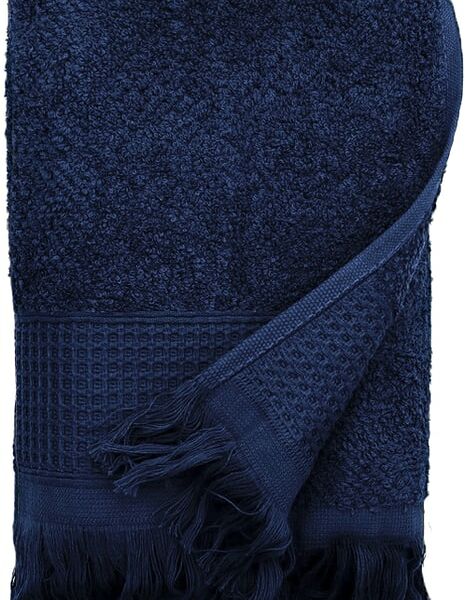 Полотенце махровое PiCassa Темно-синее 100*150см