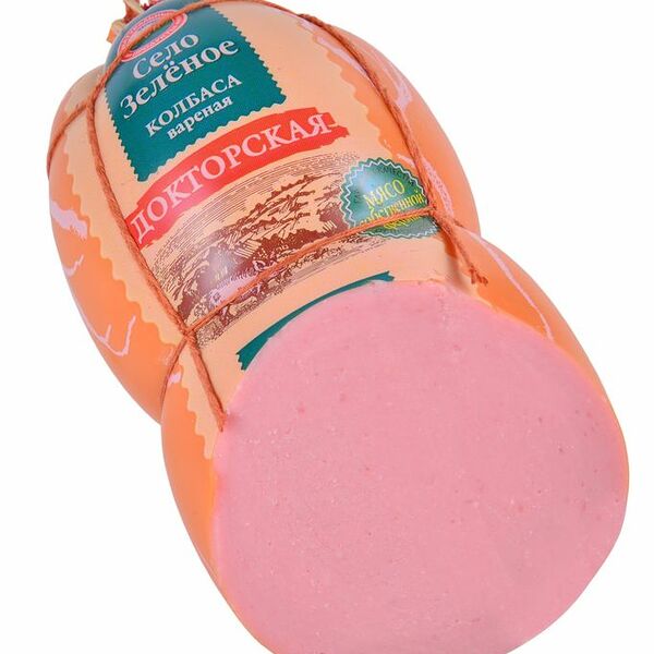 Колбаса Село Зелёное вареная докторская