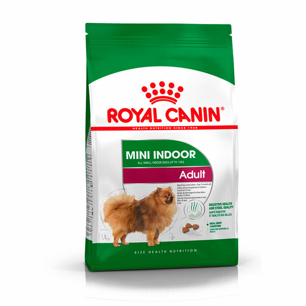 Корм сухой Royal Canin Mini Indoor Adult для взрослых собак мелких пород, живущих в помещении 500 г