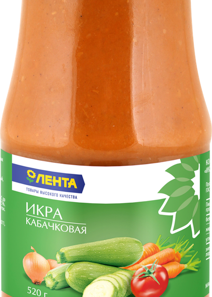 Икра из кабачков ЛЕНТА