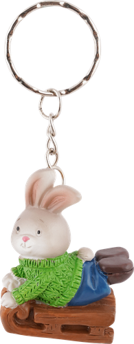 

Брелок для ключей Homeclub Кролик 4,2 см, полирезина, в ассортименте