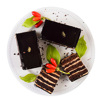 Пирожное «Капучино» от шеф-кондитера Азбуки Вкуса