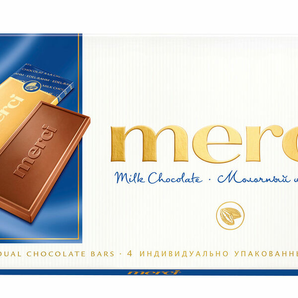 Шоколад молочный Merci 100 г