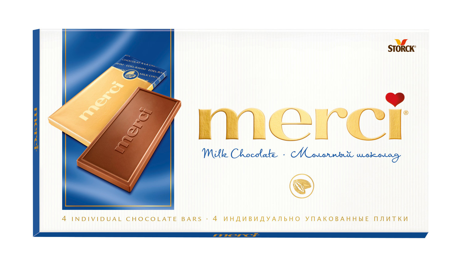 

Шоколад молочный Merci 100 г