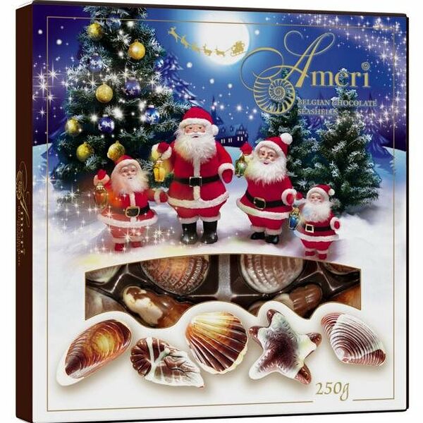Конфеты шоколадные Belgian Chocolate Seashells ТМ Ameri (Амери)