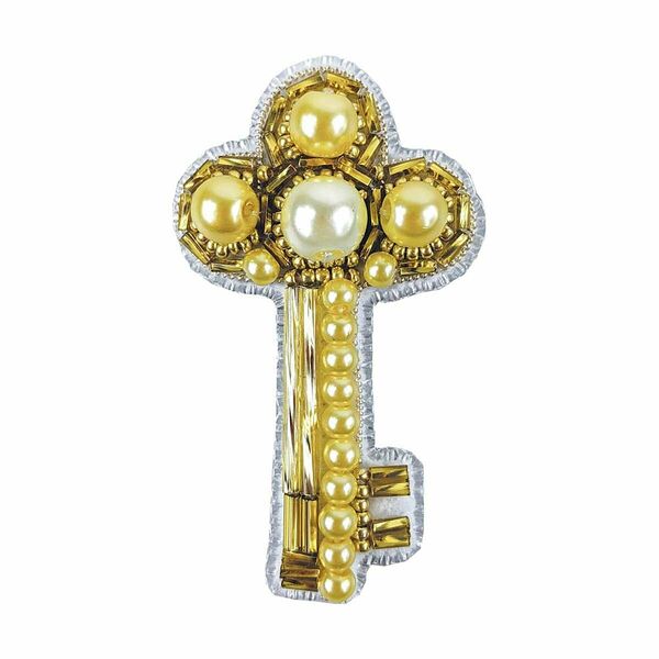 БП265 Набор для изготовления броши 'Ключик' брошь 4,0*7,0см.