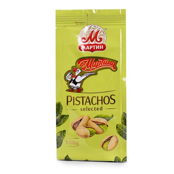 Фисташки от Мартина обжаренные отборные неочищенные с солью