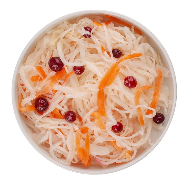 Капуста ИП КфХ Рузаев Д. В, квашеная с клюквой, весовая