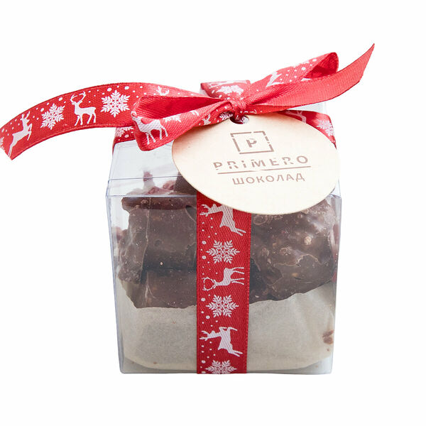 Шоколад Primero Кранчи молочный миндаль/вишня/кукурузные хлопья