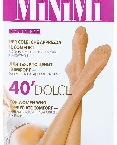 Гольфы Minimi Dolce 40 daino 2 пары, р. универсальный