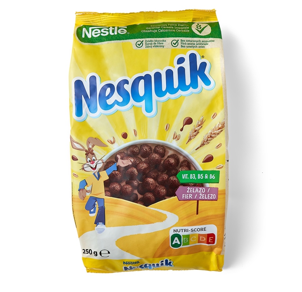 

Готовый завтрак Nesquik Шоколадные шарики 250 г