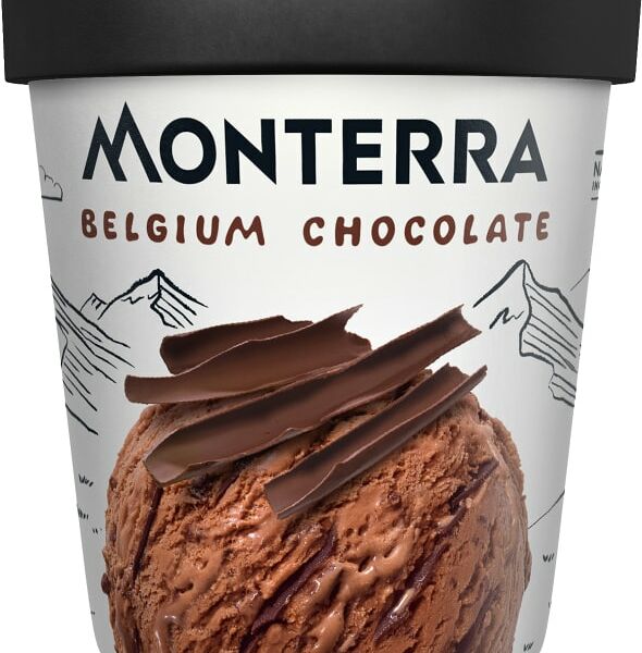 Мороженое Monterra Бельгийский шоколад 480мл