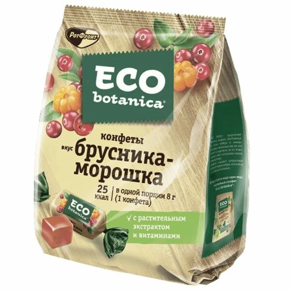 Конфеты желейные Eco botanica вкус брусника-морошка 200 г