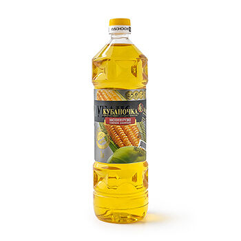 Масло кукурузное Кубаночка рафинированное, дезодорированное