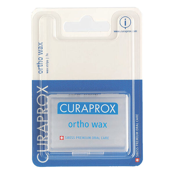 Curaprox Ortho Wax Полоски ортодонтического воска 7 шт