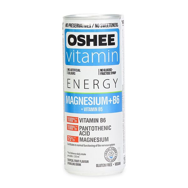 Напиток газированный Oshee Vitamin Energy Magnesium+B6 мультифрукт
