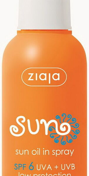 ZIAJA Sun Масло для загара в спрее SPF 6, 125мл