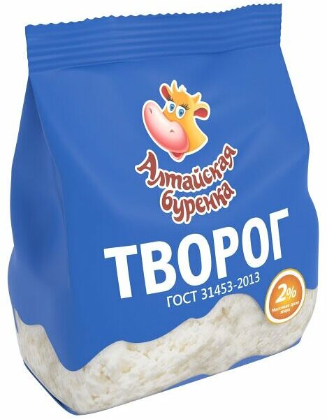 Творог Алтайская Буренка 2%