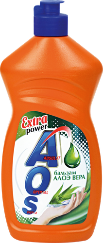 

Средство для мытья посуды AOS Extra Power Алоэ Вера 450 мл