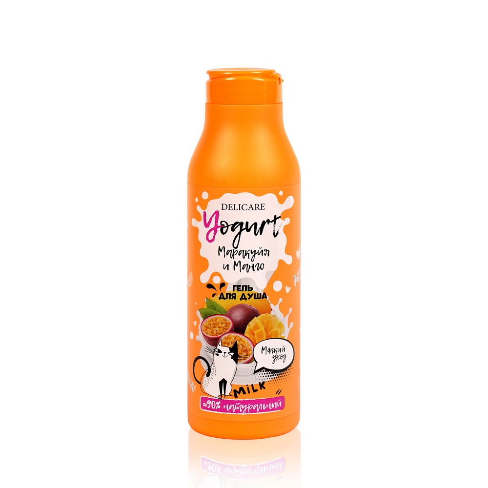 

Крем-гель для душа Delicare Yougurt Маракуйя и Манго 400 мл