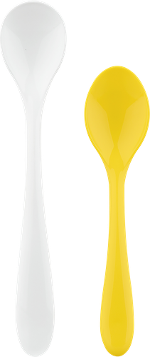 Набор ложек LUBBY Just большая и малая, с 4 месяцев, Арт. 28440/16