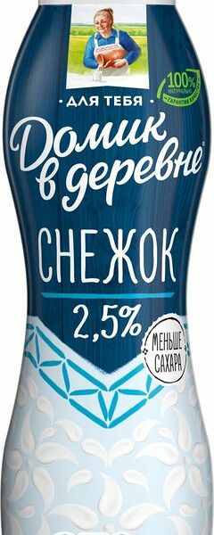 Снежок Домик в деревне сладкий 2.5% 270г