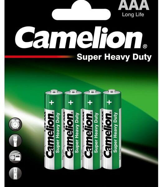 Батарейки Camelion Super heavy Duty ААА 4шт