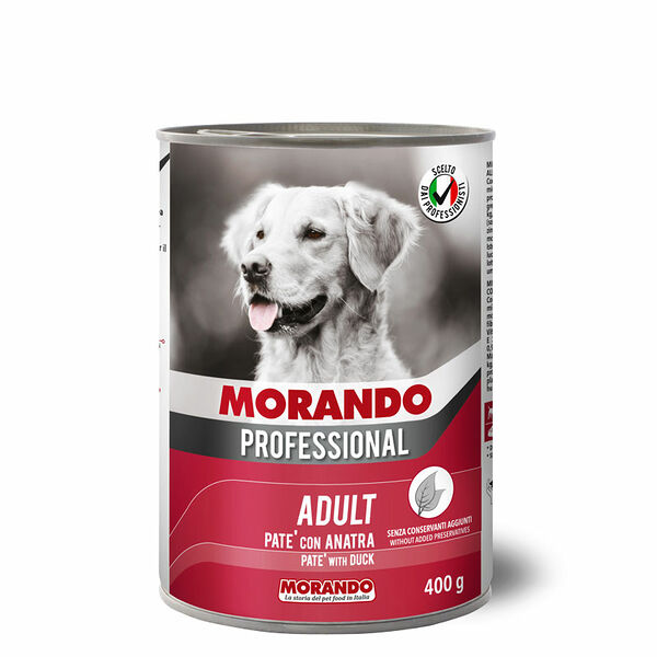 Консерва для собак Утка паштет Morando Professional