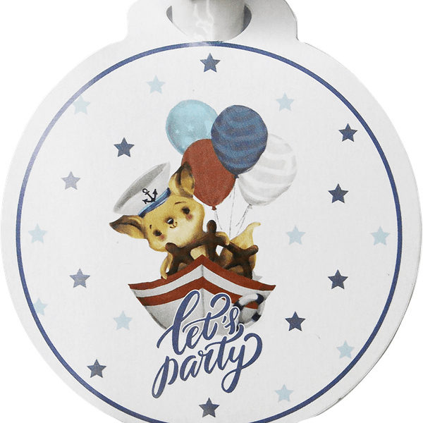 Дудка праздничная Boys Арт. ДДК, 6шт