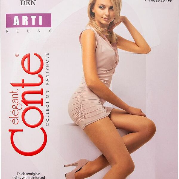 Колготки Conte Elegant Arti 40 Nero черные Размер 4