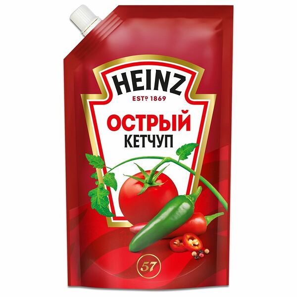 Кетчуп Heinz острый, 320г