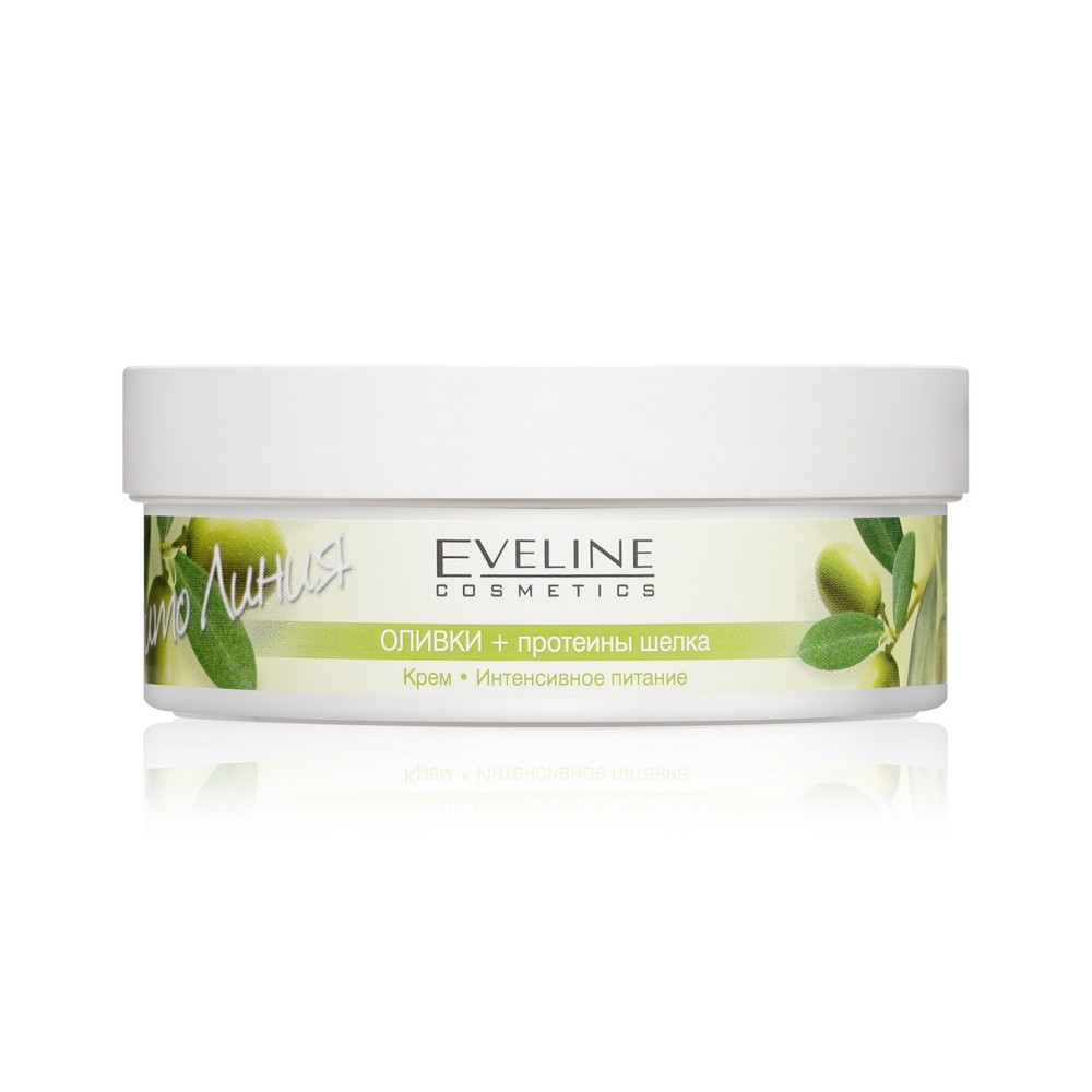 

Крем для тела Eveline Cosmetics Фито Линия Оливки+Протеины Шелка 210 мл