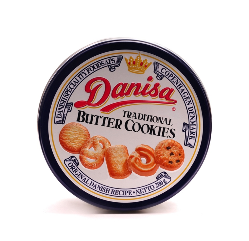 

Печенье Danisa Butter Cookies сдобное, 200г