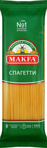 

Макароны Makfa Спагетти 450 г