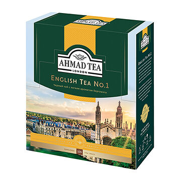 Чай Ahmad Tea Английский чай No.1 черный, 100 шт.
