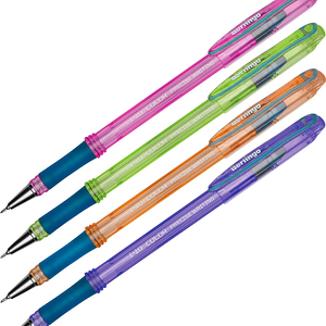 Ручка шариковая BERLINGO I-10 Color 0,4мм синий, в ассортименте