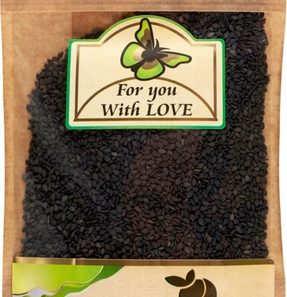 Семена кунжута черного Foodart, 80 г