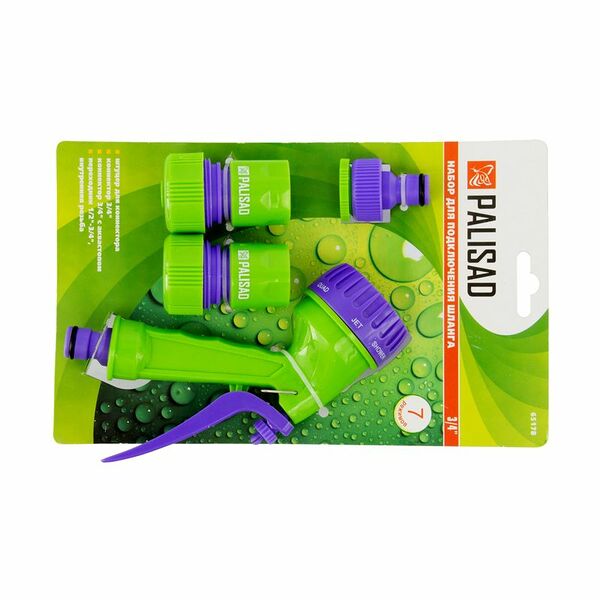 Набор для подключения шланга Palisad 3/4