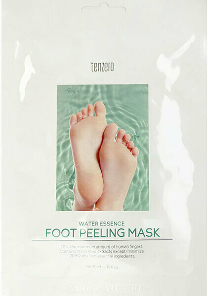 Отшелушивающие пилинг-носочки Tenzero Water Essence Foot Peeling с кислотами 40 мл