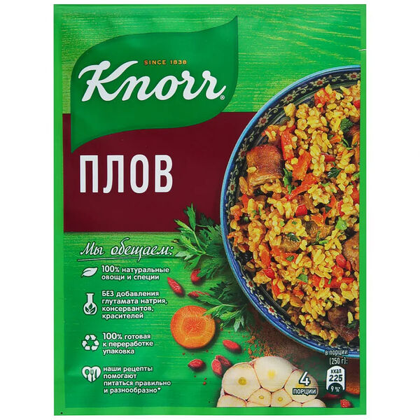 Приправа Knorr На второе Плов