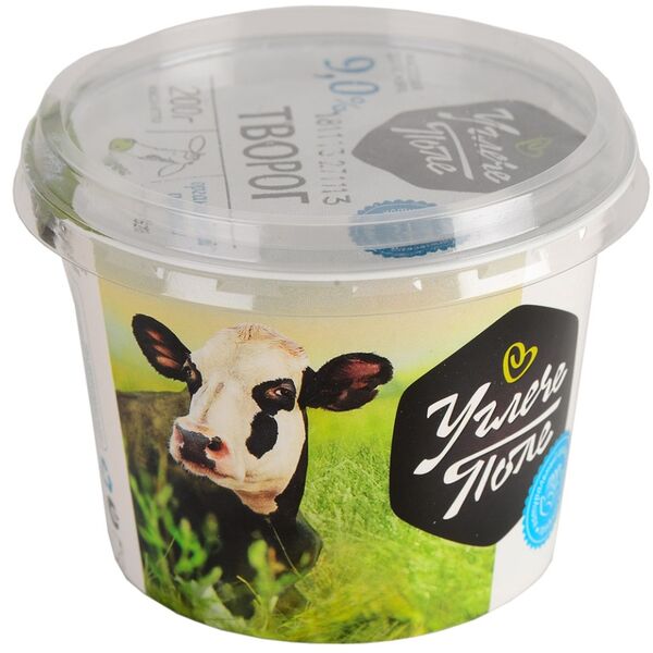 Творог Углече Поле органический 9%