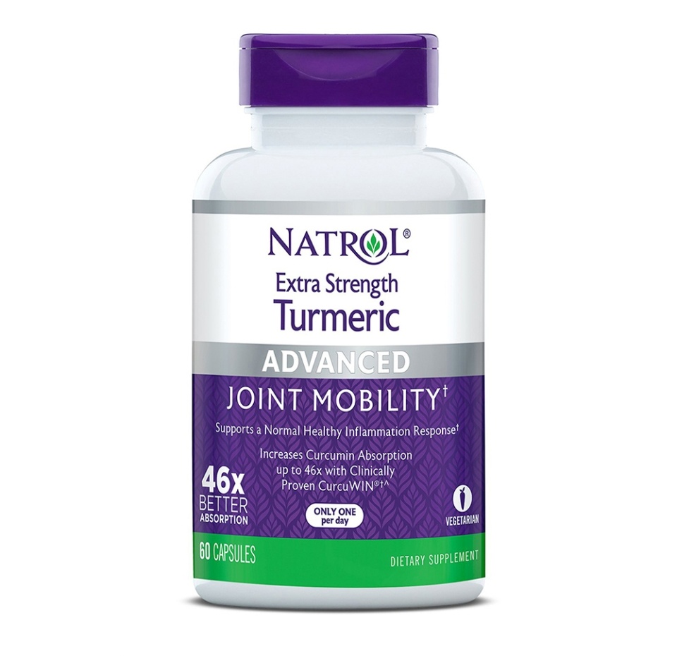 

Natrol Turmeric Extra Strength Куркума двойная сила капсулы 60 шт