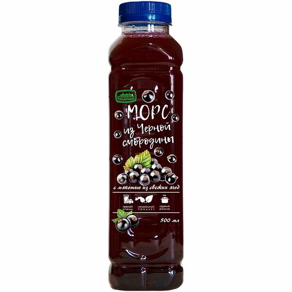 Морс Егорьевские традиции Черная смородина 500мл