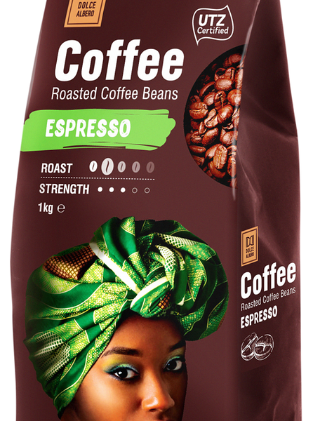 Кофе зерновой DOLCE ALBERO Espresso 70%