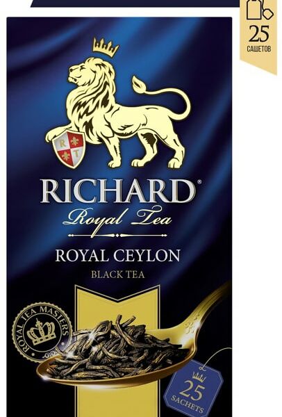 Чай черный Richard Royal Ceylon 25*2г