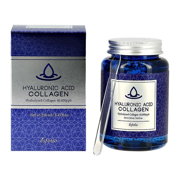 Сыворотка для лица `ESFOLIO` с гиалуроновой кислотой и коллагеном (увлажняющая) 250 мл