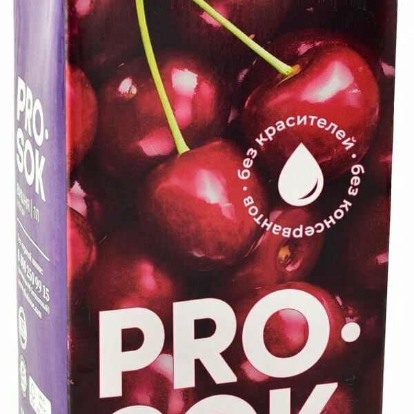 Нектар Вишня ТМ Pro Sok (Про Сок), 1л