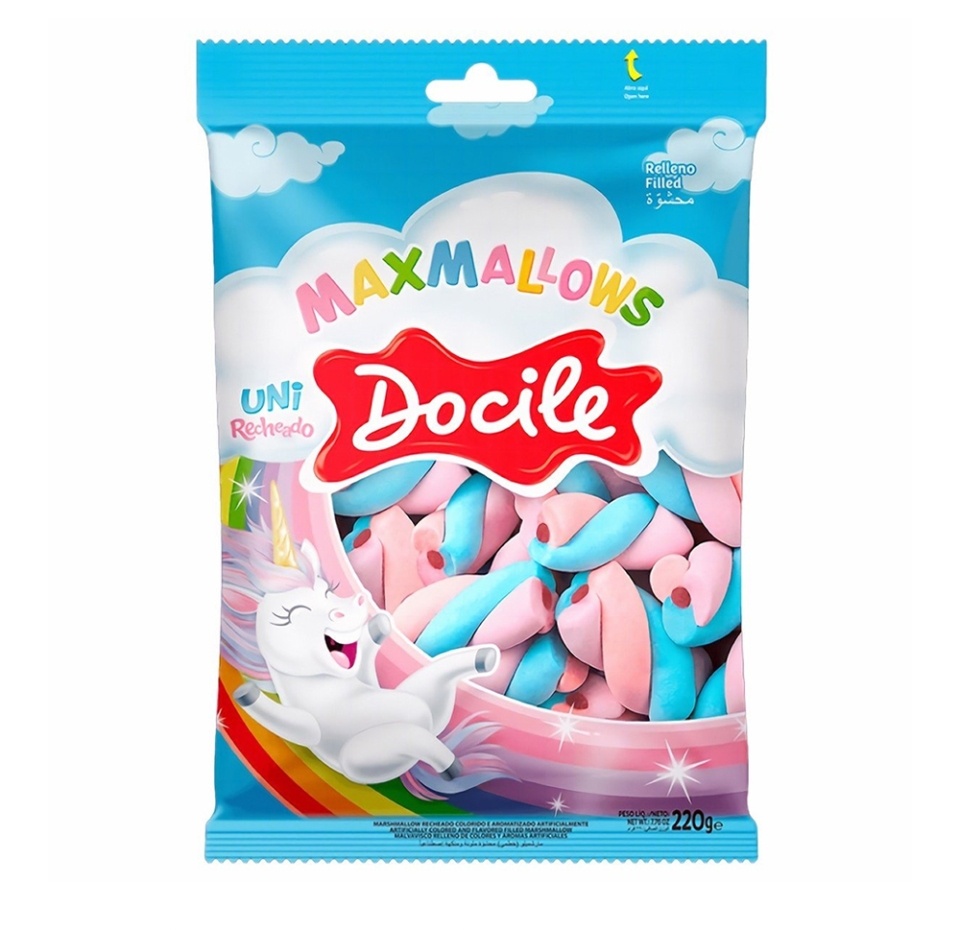 

Зефир Docile Maxmallows Трубочки/завитки Ваниль